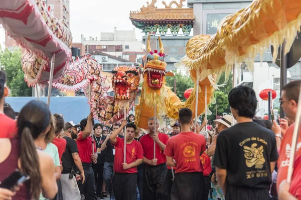 Dragons chinois en 2020 Célébrations du Nouvel An chinois — Photo