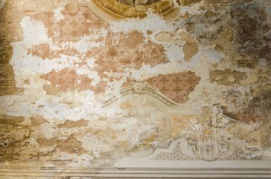 Santa Maria Magdalena Kilisesi 'nin ayrıntıları, bozulmuş eklektik tapınak.