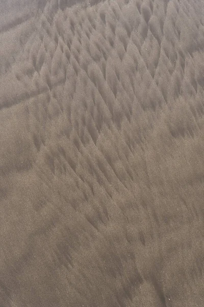 Fond Naturel Fond Plage Texture Sable Avec Des Lignes Qui — Photo