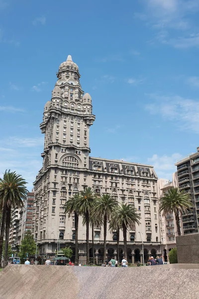 Montevideo Uruguay Diciembre 2018 Plaza Independencia Plaza Independencia Vista Exterior — Foto de Stock