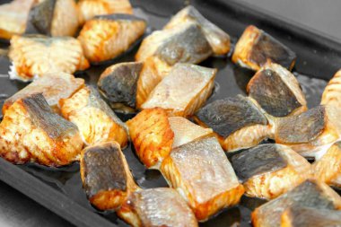 Somon biftek ızgara