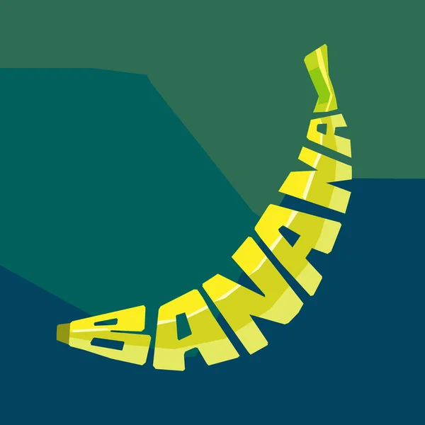  Bir muz şeklinde harfler