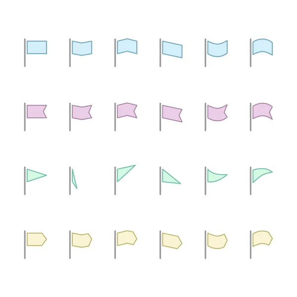 Bayraklar simgeler kümesi