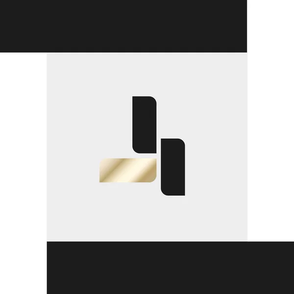 Fashionabla minimalism logotyp — Stock vektor
