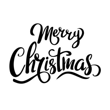 Başlık sayfası veya poster neşeli Noel şablonu. Tatil yazı