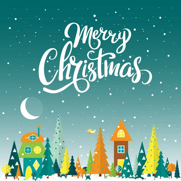 Başlık sayfası veya poster neşeli Noel şablonu. Tatil yazı
