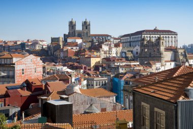 Porto eski merkezinin panoramik görünümleri