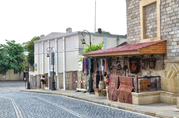 Baku Ázerbájdžán Června 2012 Ulice Icheri Sheher Staré Město Baku — Stock fotografie