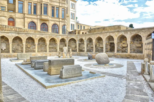 Μπακού Αζερμπαϊτζάν Ιουνίου 2012 Παλάτι Των Σιρβάνσα Είναι Ένα Παλάτι — Φωτογραφία Αρχείου