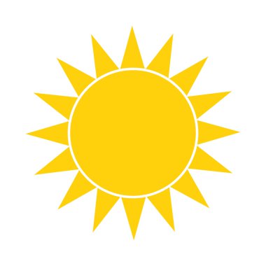 Basit güneş simgesi