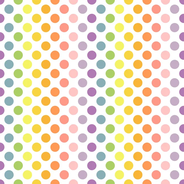 Dot färger mönster — Stock vektor