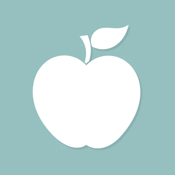 Vettore etichetta mela — Vettoriale Stock