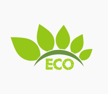 Eko simge vektör