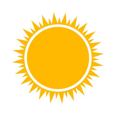 Basit güneş simgesi