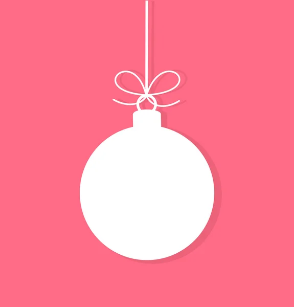 Una bagattella natalizia. Illustrazione vettoriale — Vettoriale Stock