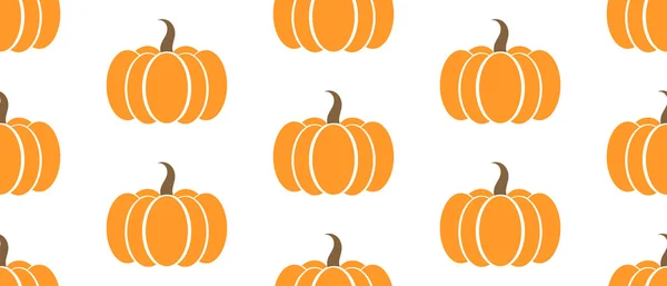 Pumpkin seamless pattern — стоковый вектор