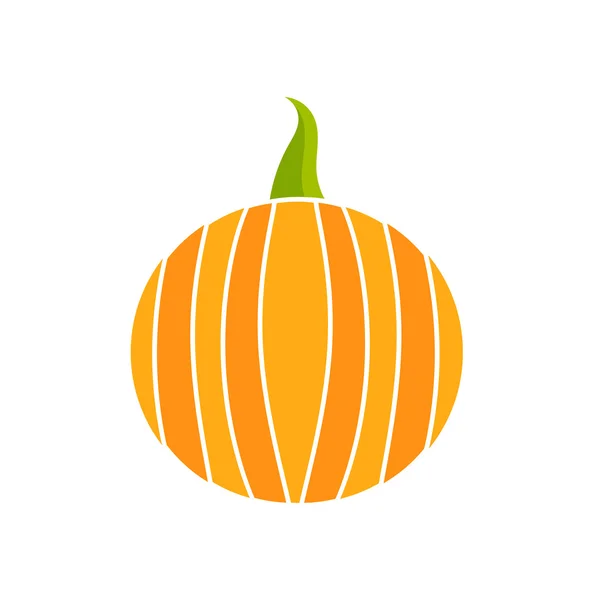 Icono de calabaza. Ilustración vectorial — Vector de stock