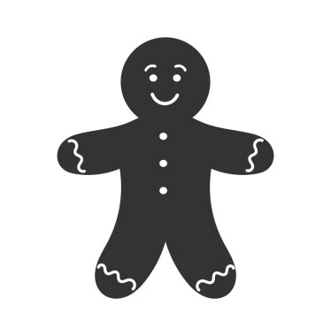 Zencefilli kurabiye adam vektör