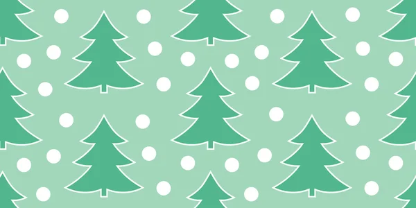Padrão de árvores de Natal — Vetor de Stock