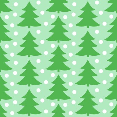 Noel ağaçları desen