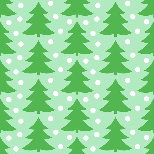 圣诞树木图案 — 图库矢量图片