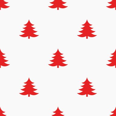 kırmızı bir arka plan ağaç christmas