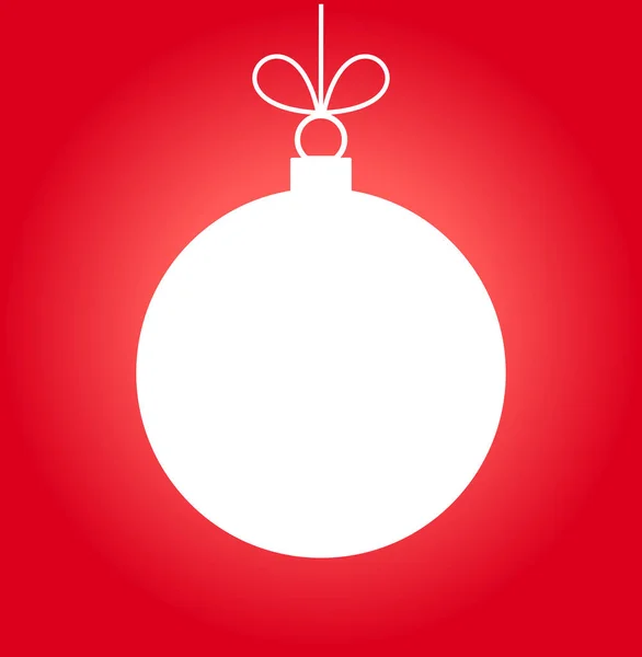 Kerstmis bauble vector — Stockvector