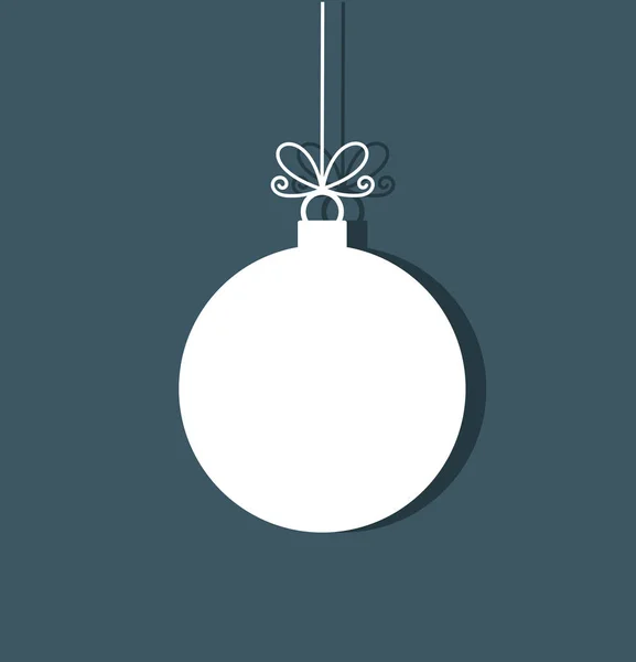 Kerst bauble ornamen — Stockvector