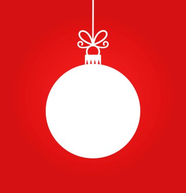 Noel beyaz topu