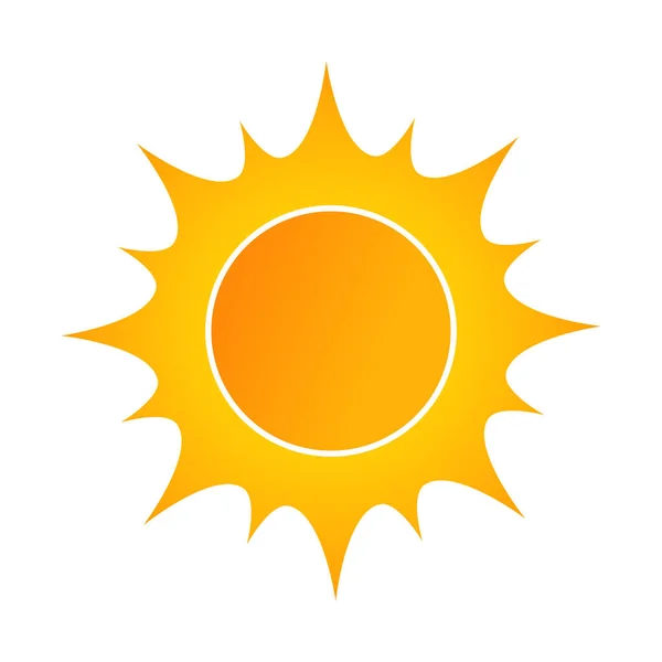 Вектор солнца — стоковый вектор