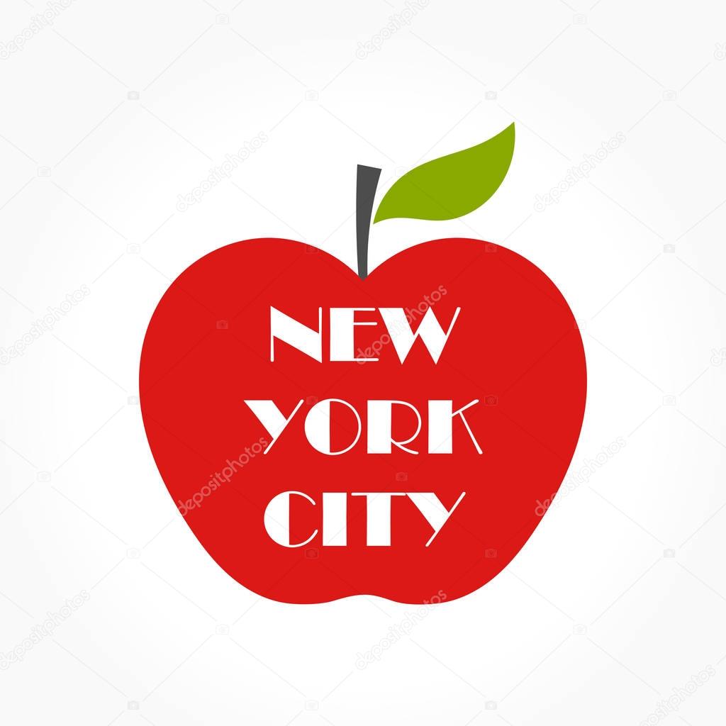 Big apple illustration