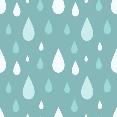 yağmur seamless modeli