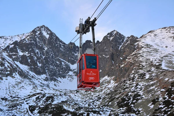 Cable car in SLovakia — Stock Photo, Image