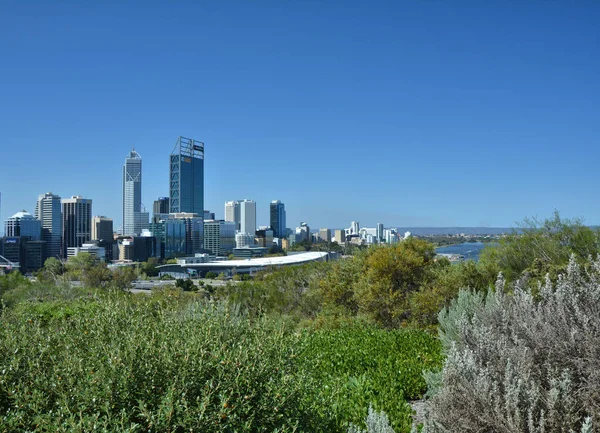 Perth vista de la ciudad — Foto de Stock