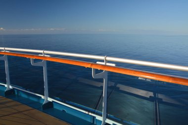 yolcu gemisinde Karayip Denizi