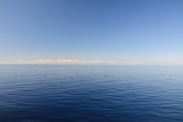 Caribbean sea horizon — Stock Photo, Image