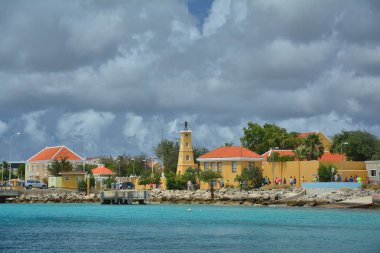 Port in Bonaire clipart