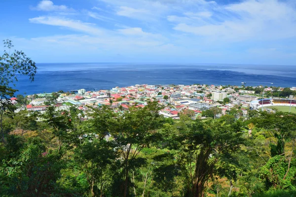 Rouseau, Dominica island — Stock Photo, Image