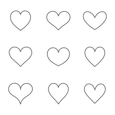 Kalpler simgeler hattı