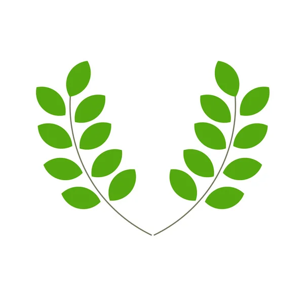 Green leaves vector — Stock Vector