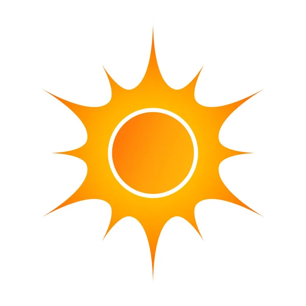 Sonnenvektorabbildung — Stockvektor