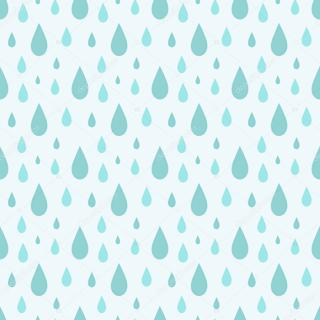 Blue rain pattern