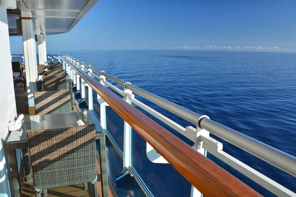 Restaurant tables on cruise ship — Stock Photo, Image