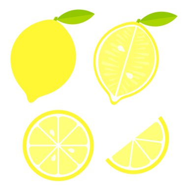 Limon meyve vektör