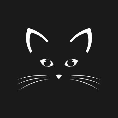 Kedi yüz vektörü