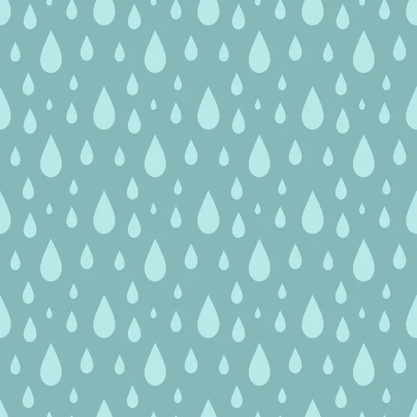 Rain seamless pattern — Stock Vector