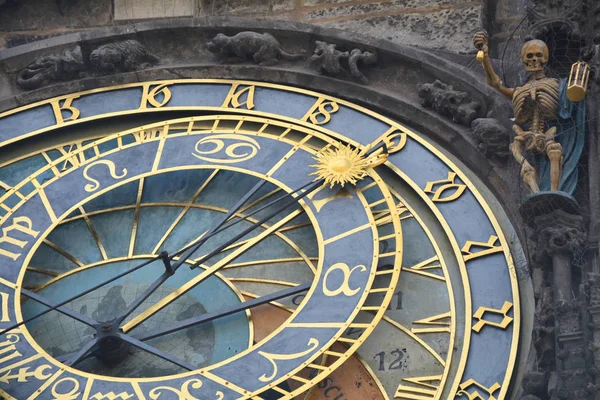 Astronomical clock in Prague — Stock Photo, Image