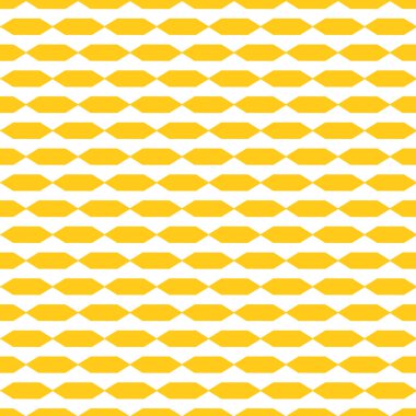 Sarı geometrik desen