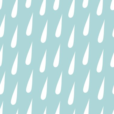 Mavi yağmur desen
