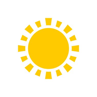 Basit güneş simgesi